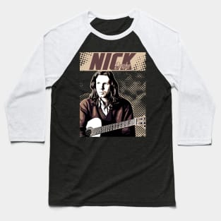 Nick Drake Baseball T-Shirt